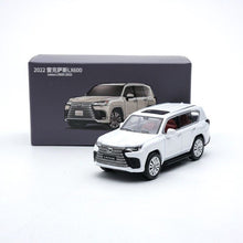Load image into Gallery viewer, JKM 1:64 White 2022 LX600 Luxury SUV Sports Model Diecast Metal Car New Collection