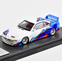 Load image into Gallery viewer, RM 1:64 Blue White 850CSi E31 Widebody Sports Model Diecast Metal Car New Collection
