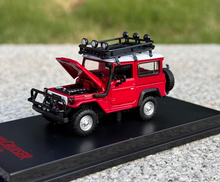 Load image into Gallery viewer, HF 1:64 Red Land Cruiser FJ40 SUV Sports Model Toy Diecast Metal Car BN