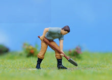 Load image into Gallery viewer, 1:64 Painted Figure Model Miniature Resin Diorama Workder Porter Handler Man Toy Collection