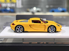 Load image into Gallery viewer, Deepmaker 1:64 Yellow Carrera GT Sport Model Diecast Resin Car New Collection