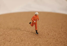 Load image into Gallery viewer, 1:64 Painted Figure Mini Model Miniature Resin Diorama Sand Fire Fighter Man Toy Collection