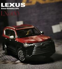 Load image into Gallery viewer, GCD 1:64 Red LX600 SUV Off Road Vehicle Model Diecast Metal Car Box