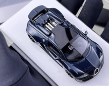 Load image into Gallery viewer, LJM 1:64 Blue Carbon Veyron Vitesse Racing Sports Model Diecast Resin Car New Collection