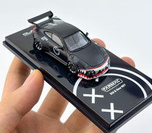 Load image into Gallery viewer, Tarmac 1:64 Black 911 997 Old New Racing Sports Model Diecast Metal Car New Collection