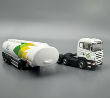 Load image into Gallery viewer, 1:148 White Scania Highline Tanker Truck Model Diecast Metal Car New Collection