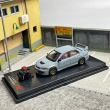 Load image into Gallery viewer, CM 1:64 JDM Grey EVO Lancer 9 IX Engine Sports Model Diecast Metal Car New