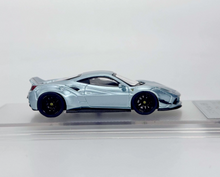 Load image into Gallery viewer, 1:64 Prism Ice Blue 488 Widebody Sports Model Diecast Metal Car New Collection