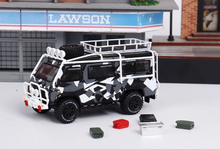 Load image into Gallery viewer, Master 1:64 Defender Camo SUV Van Camper Sport Model Diecast Metal Car New