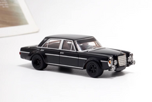 Load image into Gallery viewer, BSC 1:64 Black 300SEL W109 AMG 6.8 Sedan Classic Model Diecast Metal Car New Collection