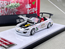 Load image into Gallery viewer, MT 1:64 JDM White S2000 Christmas Sports Model Diecast Metal Car New Collection