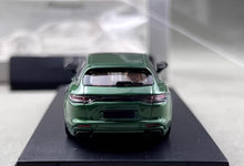 Load image into Gallery viewer, RM 1:64 Green Panamera Turismo Sports Model Diecast Metal Car New Collection