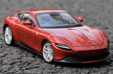 Load image into Gallery viewer, Bburago 1:24 Red Roma Racing Sports Model Toy Diecast Metal Car BN