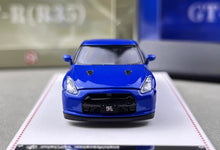 Load image into Gallery viewer, FH 1:64 Blue JDM Skyline GTR R35 Racing Sports Model Diecast Metal Car New Collection