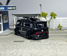 Load image into Gallery viewer, LF 1:64 Black VW T1 Van Camper RWB Kombi Sports Model Diecast Metal Car New