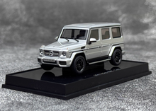 Load image into Gallery viewer, AUTOart 1:64 Silver Benz AMG G63 ORV SUV Sports Model Car ABS BN