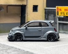 Load image into Gallery viewer, MINIGT 1:64 Gray Abarth 595 LB Works ABAS Sports Model Diecast Metal Car New Collection