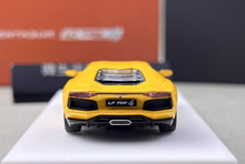 Load image into Gallery viewer, VA 1:64 Yellow Aventador LP700-4 Sports Model Diecast Metal Car New Collection