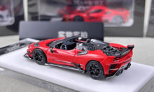Load image into Gallery viewer, HKM 1:64 Red Mansory F9xx Convertible Sports Model Diecast Metal Car New Collection