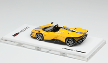Load image into Gallery viewer, SUHE 1:64 Yellow SP3 Daytona Convertible Sports Model Diecast Resin Car New Collection