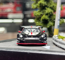 Load image into Gallery viewer, Sparky 1:64 Black 911 992 GT3 R Sports Model Diecast Metal Car New Collection