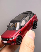 Load image into Gallery viewer, WHELART 1:64 2018 Red Range Rover Sports SUV Model Diecast Metal Car New Collection