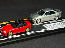 Load image into Gallery viewer, 1:64 JDM Comic Initial D Suzuki EA11R SXE10 Sports Model Diecast Metal Car New