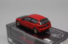 Load image into Gallery viewer, JDM64 1:64 Red Carbon Civic EG6 SIR Sports Model Diecast Metal Car New Collection