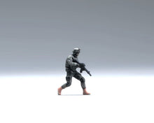 Load image into Gallery viewer, 1:64 Painted Figure Model Miniature Resin Sand Diorama Commando Army Soldier Set