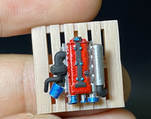 Load image into Gallery viewer, 1:64 JDM 3D 2JZ Engine Garage Mechanic Display Model Resin For Car New