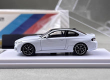 Load image into Gallery viewer, Howie 1:64 White M2 G87 Coupe Sports Power Model Diecast Metal Car New Collection