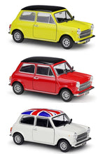 Load image into Gallery viewer, WELLY 1:24 Mini Copper 1300 Classic Sports Model Diecast Metal Car Display