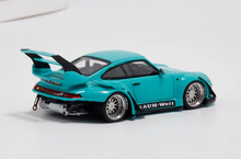 Load image into Gallery viewer, Scalemini 1:64 Green RWB 993 911 Racing Sports Model Diecast Resin Car New Collection