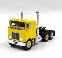 Load image into Gallery viewer, TS 1:64 Yellow Mack F700 Semi Tractor Truck Model Diecast Metal Car New Collection