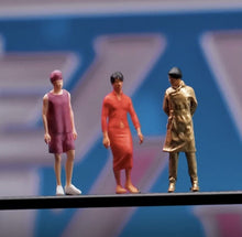 Load image into Gallery viewer, 1:64 Painted Figure Mini Model Miniature Resin Diorama Sand Trendy Man Boy Fancy