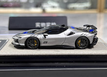 Load image into Gallery viewer, HH 1:64 Silver SF90 XX Stradale Sports Model Diecast Resin Car BN