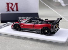 Load image into Gallery viewer, RM 1:64 Red Zonda 760 Convertible Sports Model Diecast Metal Car New Collection