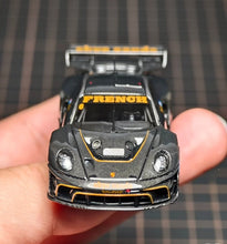 Load image into Gallery viewer, HKM 1:64 Black Carbon 911 GT3 R 992 Rennsport SKYE Model Diecast Metal Car New Collection