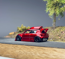 Load image into Gallery viewer, GS 1:64 JDM Red Swift Widebody Sports Model Diecast Metal Car New Collection