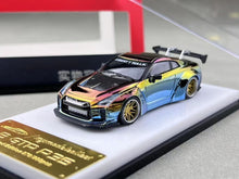 Load image into Gallery viewer, MC 1:64 Plating LB GTR R35 Racing Sports Model Diecast Metal Car New Collection