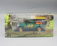 Load image into Gallery viewer, AB 1:64 Green Cab Land Cruiser LC79 Pickup Truck Model Diecast Metal Car New Collection