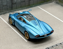 Load image into Gallery viewer, CM 1:64 Ice Blue Huayra Codalunga Racing Sports Model Diecast Metal Car New Collection