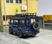 Load image into Gallery viewer, Master 1:64 Blue Defender SUV Van Camper Sport Model Diecast Metal Car