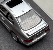 Load image into Gallery viewer, 1:64 STA Silver CLK W208 Coupe Sports Model Diecast Resin Car New Collection