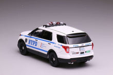 Load image into Gallery viewer, 1:64 596 White Explorer State Police SUV Sports Model Diecast Metal Car New Collection