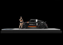 Load image into Gallery viewer, TM 1:64 Black RWB Beetle Widebody Sports Figure Model Diecast Metal Car New
