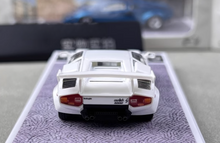 Load image into Gallery viewer, FY 1:64 White Countach LP5000 S Racing Sports Model Diecast Metal Car New Collection