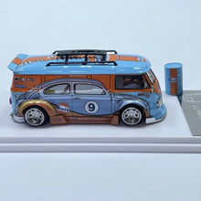 Load image into Gallery viewer, Liberty 1:64 Blue VW T1 #9 Mini Van Widebody Sport Model Diecast Metal Car New Collection