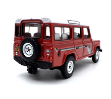Load image into Gallery viewer, 1:76 Red Land Rover Defender 110 V6 ORV Classic Model Diecast Metal Car New Collection