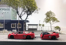 Load image into Gallery viewer, FY 1:64 Red JDM NSX TRA Camper Trailer Sports Model Diecast Metal Car New